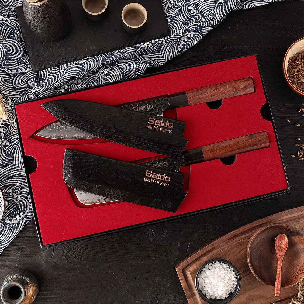 Hageshi AUS10 Japanese Knife Set