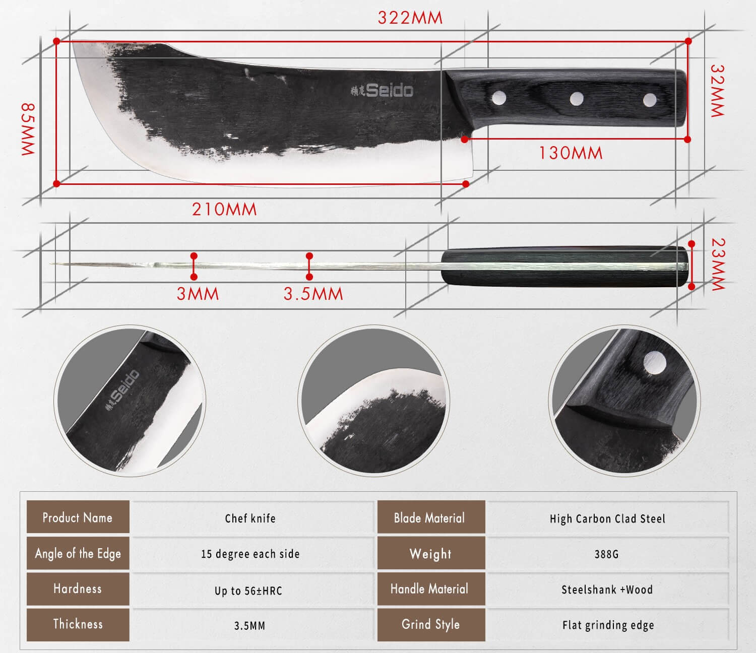 Nikushoku Butcher Knife
