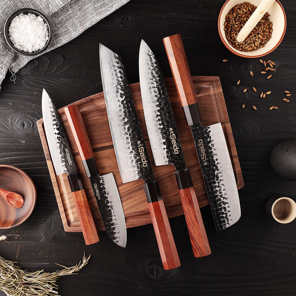 Hageshi AUS10 Japanese Knife Set