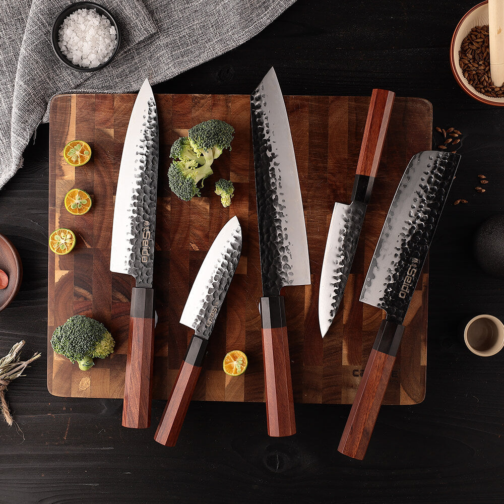 Hageshi AUS10 Japanese Knife Set
