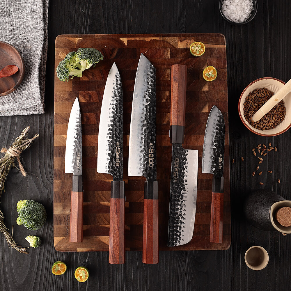 Hageshi AUS10 Japanese Knife Set