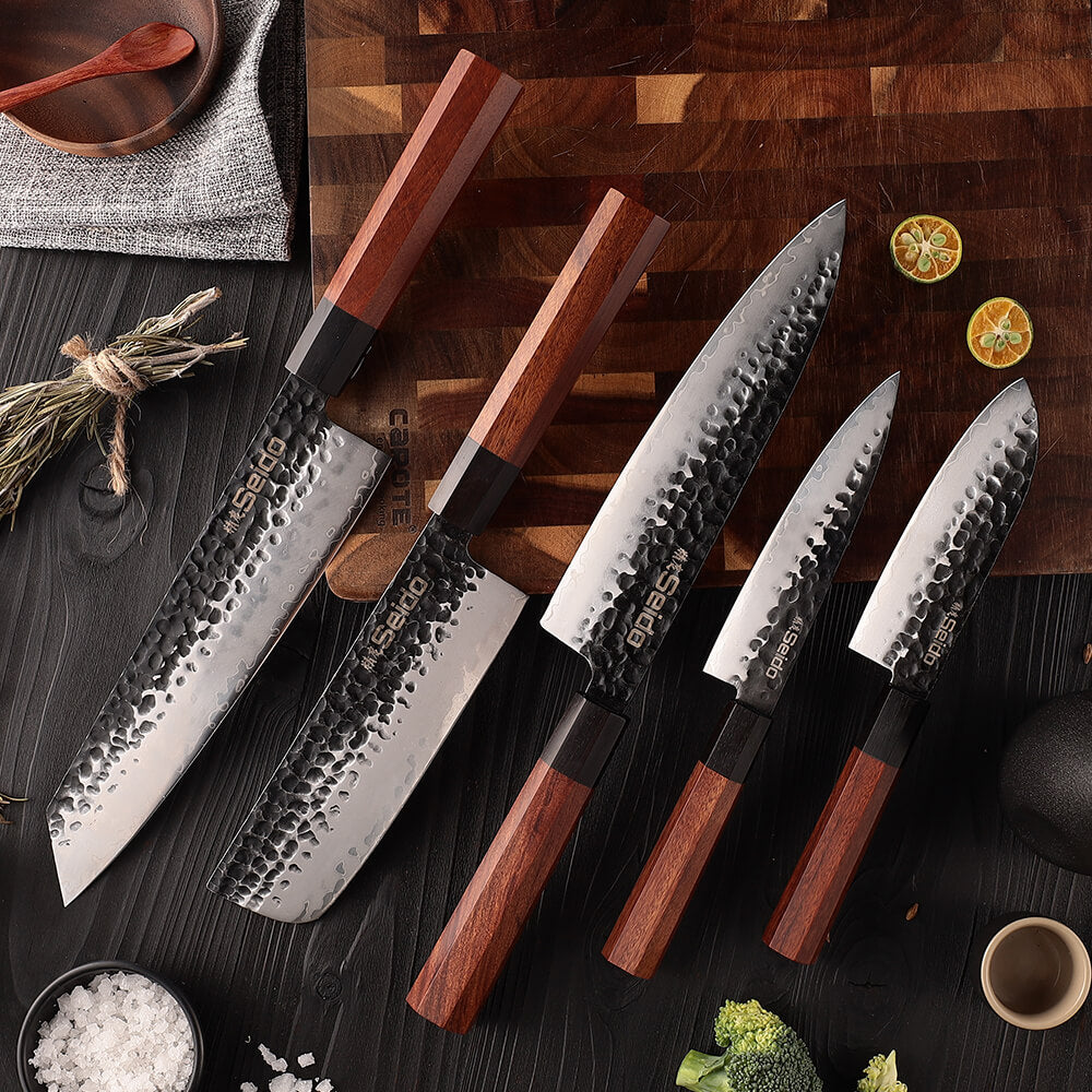 Hageshi AUS10 Japanese Knife Set