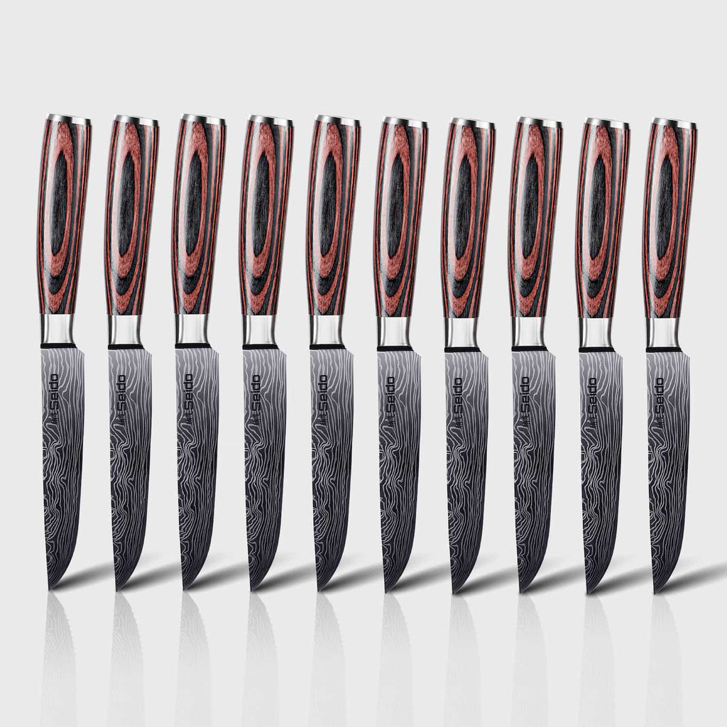 Straight-Edge Steak Knife Set