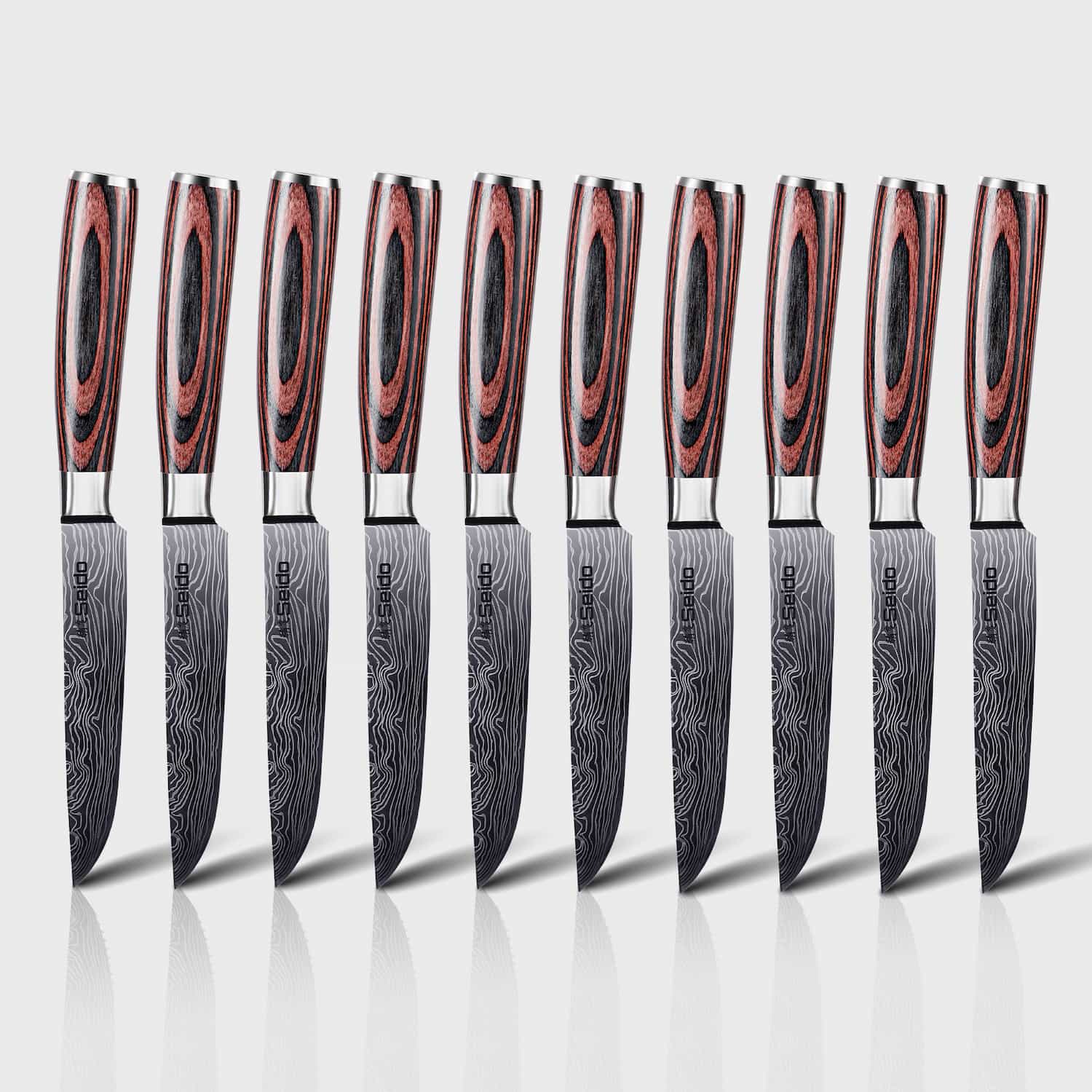 Straight-Edge Steak Knife Set