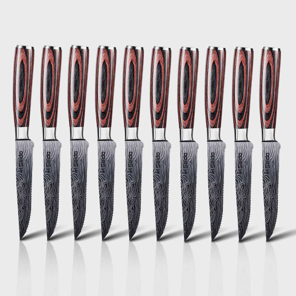 Serrated Steak Knife Set