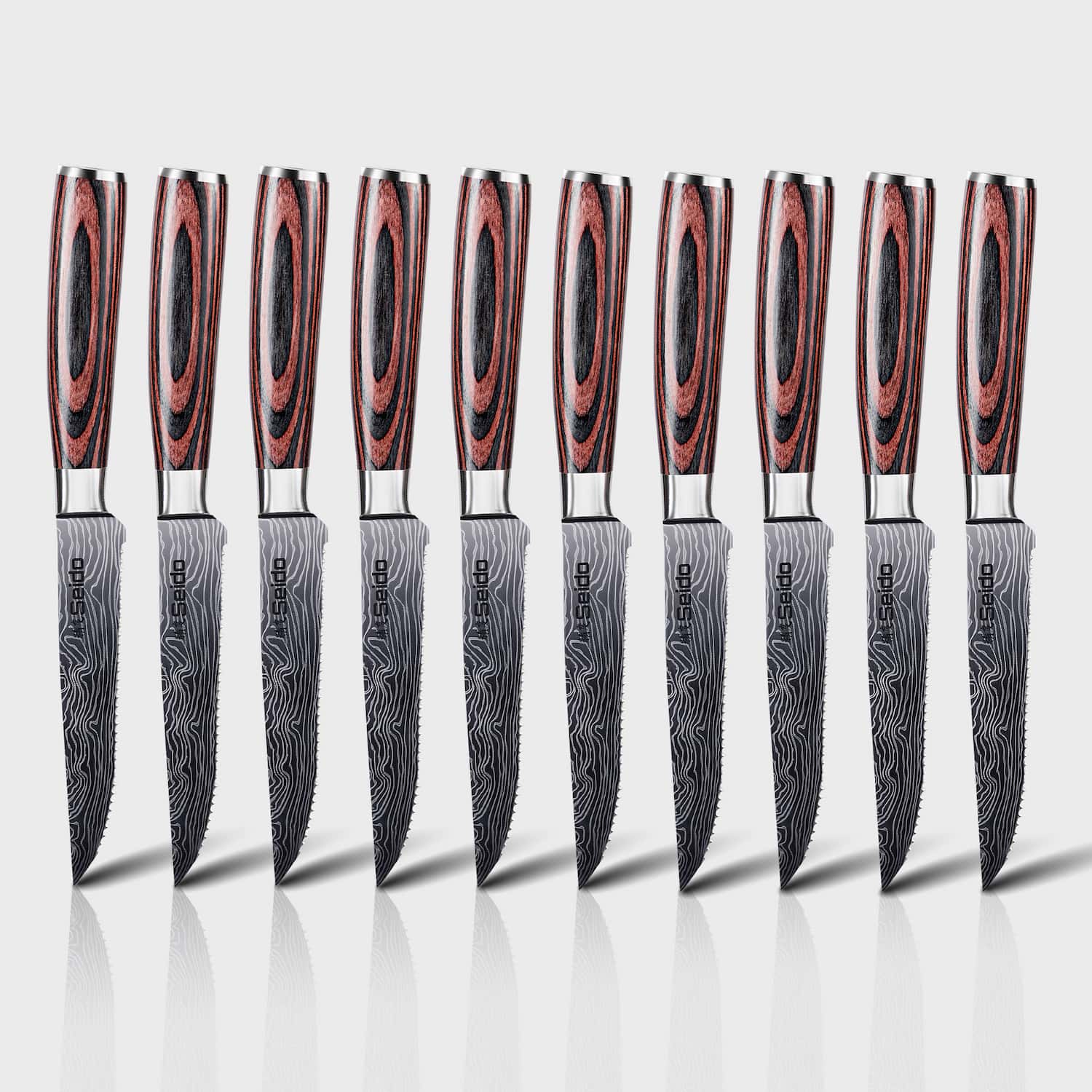 Serrated Steak Knife Set