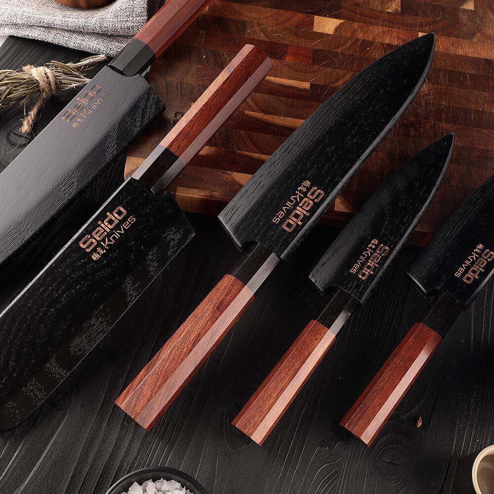 Hageshi AUS10 Japanese Knife Set