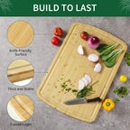 30x20" Large Bamboo Cutting Board