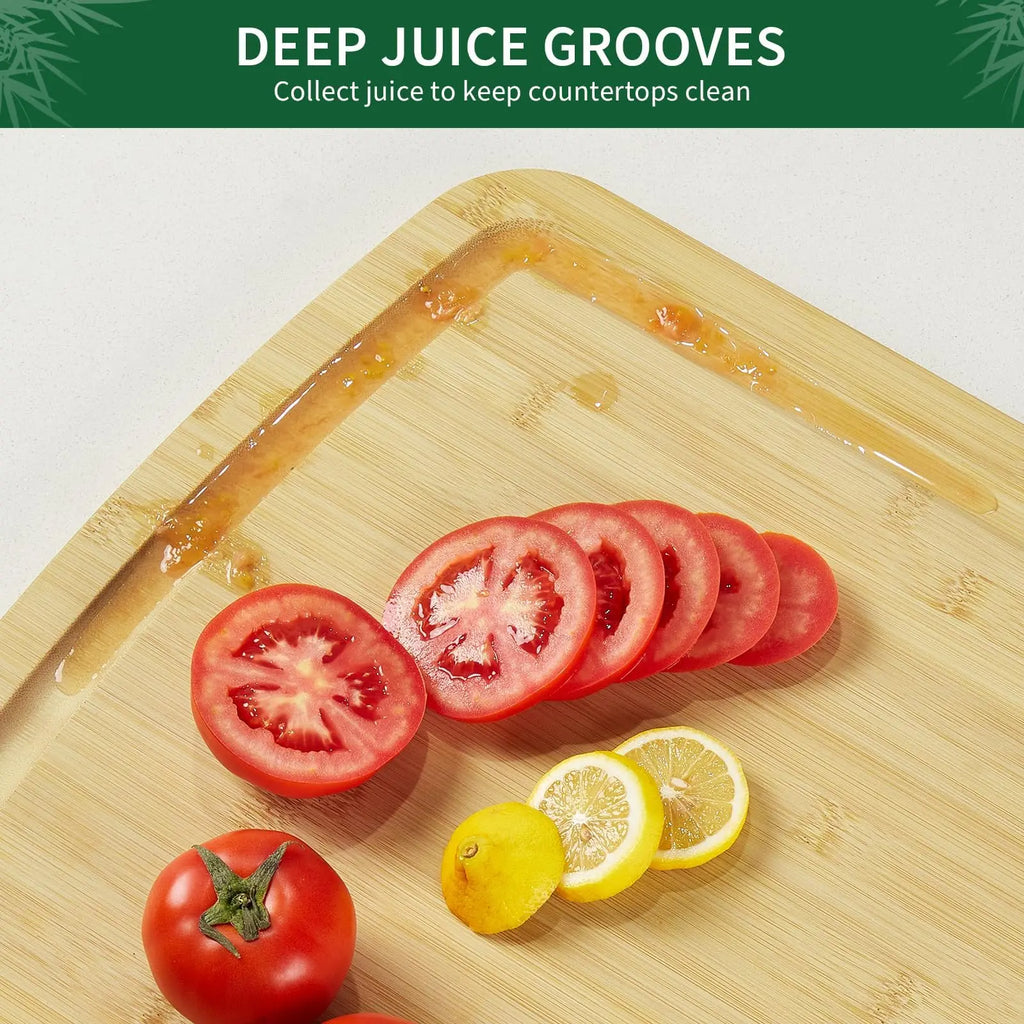 30x20" Large Bamboo Cutting Board
