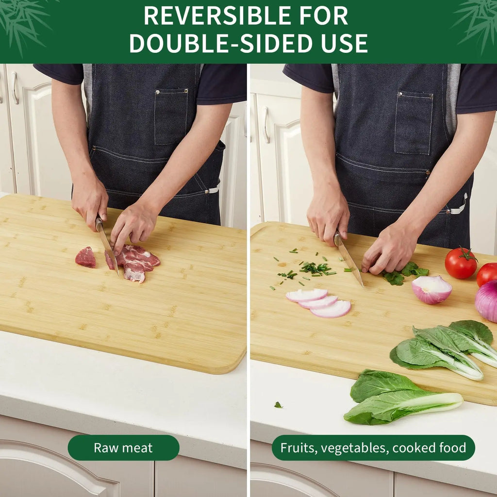 30x20" Large Bamboo Cutting Board