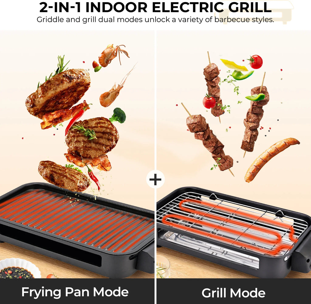DonBBQ Electric Smokeless Indoor Grill