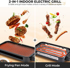 DonBBQ Electric Smokeless Indoor Grill