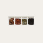 Belongil Glass Spice Jars Multibuy