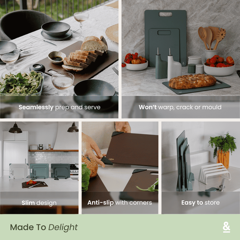 Wood Fibre Chopping Board Multibuy | Nutmeg