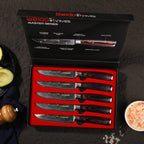 Straight-Edge Steak Knife Set