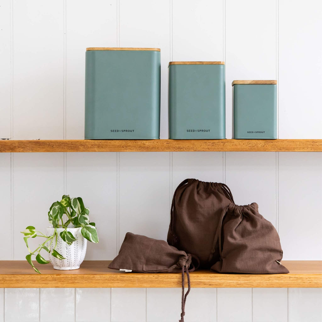 Vegetable Storage Containers | Eucalyptus