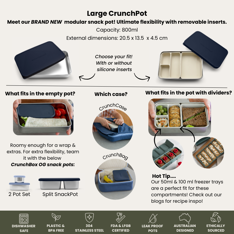 Stainless Steel Snack Bundle