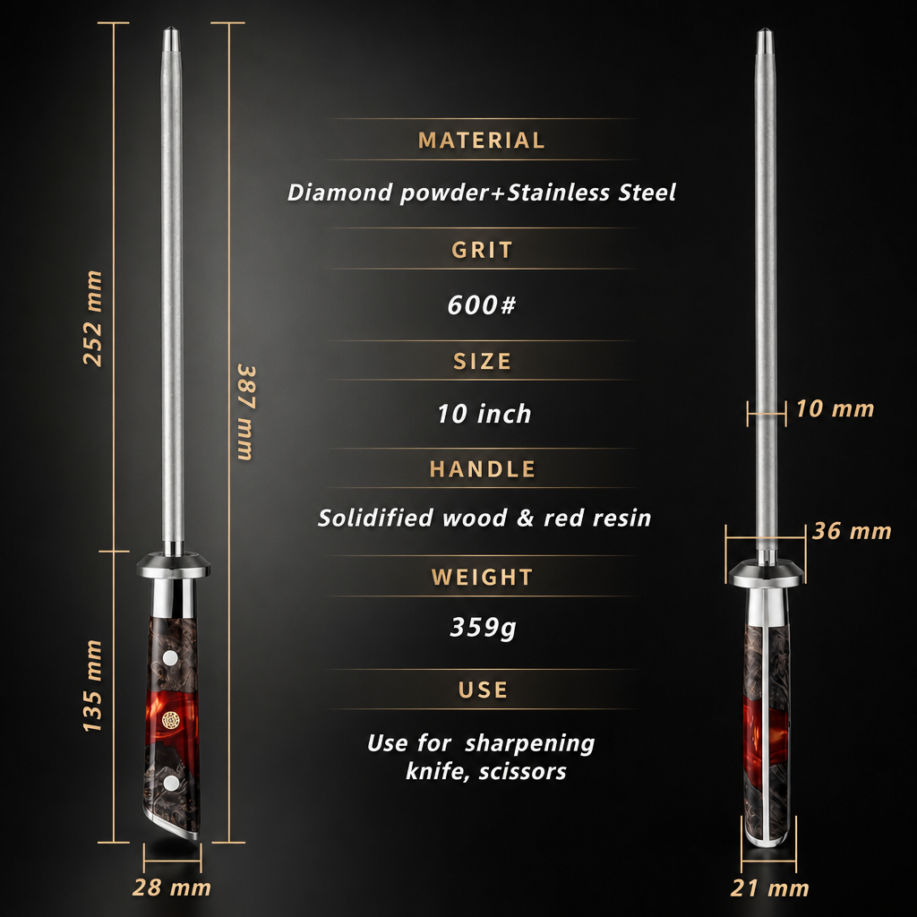 DiamondEdge Sharpening Rod