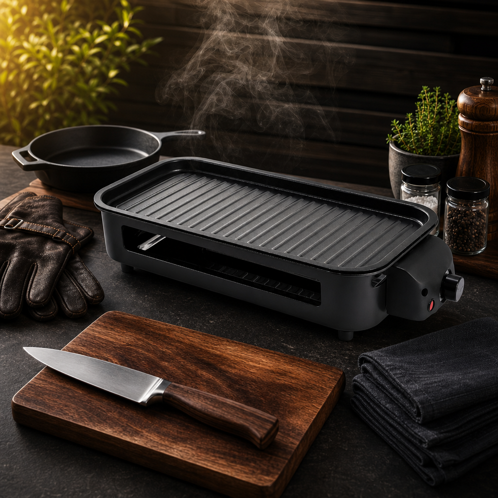 DonBBQ Electric Smokeless Indoor Grill