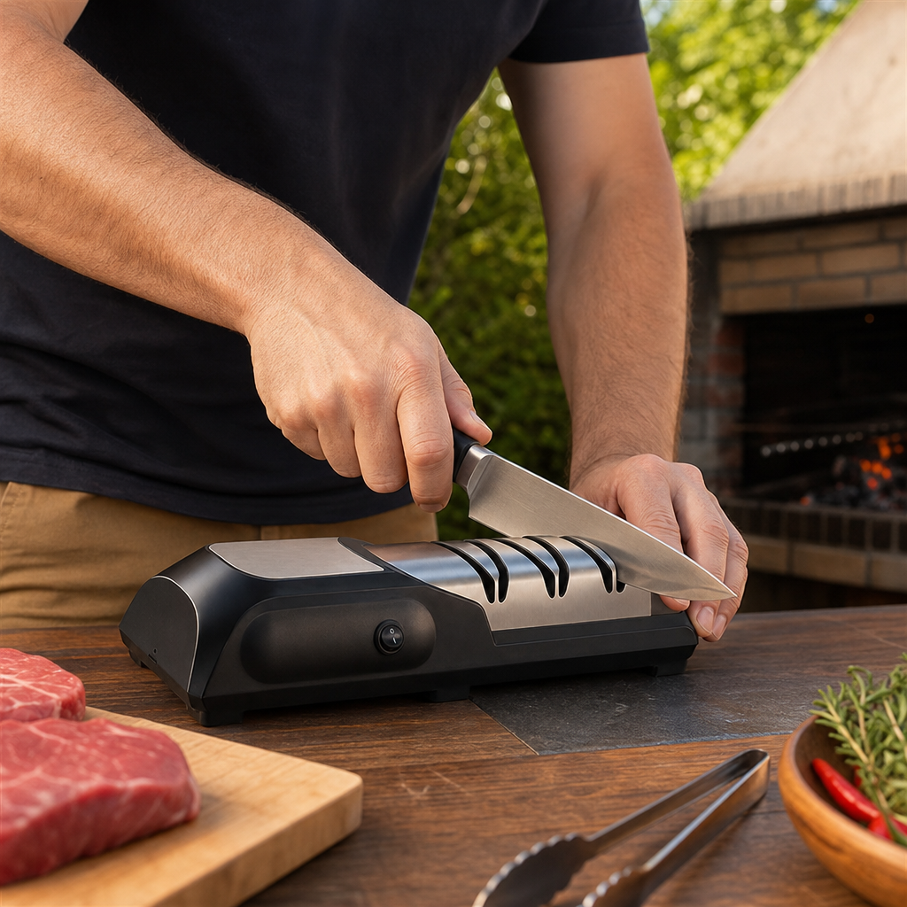 DonBBQ Electric Knife Sharpener