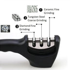 3-Stage Professional Knife Sharpener