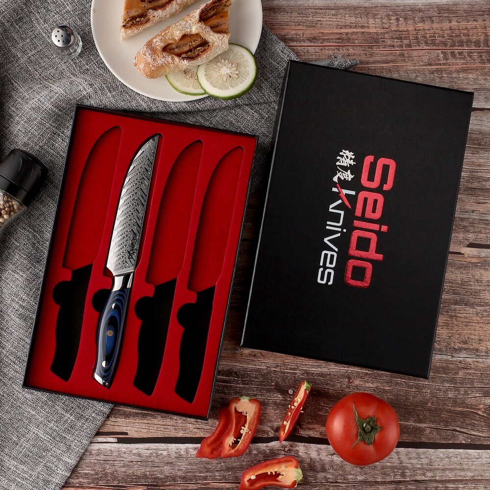 Kanpeki Straight Edge Steak Knives
