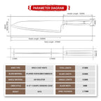 Katsuryoku 9" Chef Knife