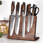 Magnetic Acacia Multi-Function Knife Holder