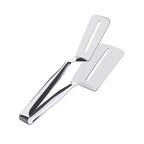 Stainless Steel Frying Shovel Clip Multifunctional Steak BBQ Tongs Frying Fish Spatula Clip Household Kitchen Tool Bread Clip