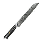 AMBER Japanese Kitchen Knife 67 Layer VG10 Damascus Steel Chef Knife Black G10 Handle Cleaver Steak Sushi Santoku Knives Cooking