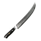 AMBER Japanese Kitchen Knife 67 Layer VG10 Damascus Steel Chef Knife Black G10 Handle Cleaver Steak Sushi Santoku Knives Cooking