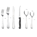 KOOMADE 48Pcs Stainless Steel Cutlery Set Steak Knives Included Mirror Polished Flatware Set Dinner Knife Fork Spoon Tableware Kitchen Utensils Dishwasher Safe For Home Restaurant Party