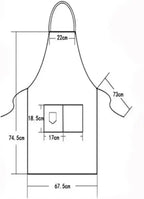 Universal Chef Apron for Men & Women – Heavy Duty Work Apron for Kitchen, Grilling, Restaurant, Cafe, Bar & Salon