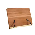 Bamboo Recipe Book Stand, Adjustable Book Holder, Cookbook Stand, Reading Desk Portable Stable, Lightweight Bookstand