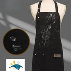 Universal Chef Apron for Men & Women – Heavy Duty Work Apron for Kitchen, Grilling, Restaurant, Cafe, Bar & Salon