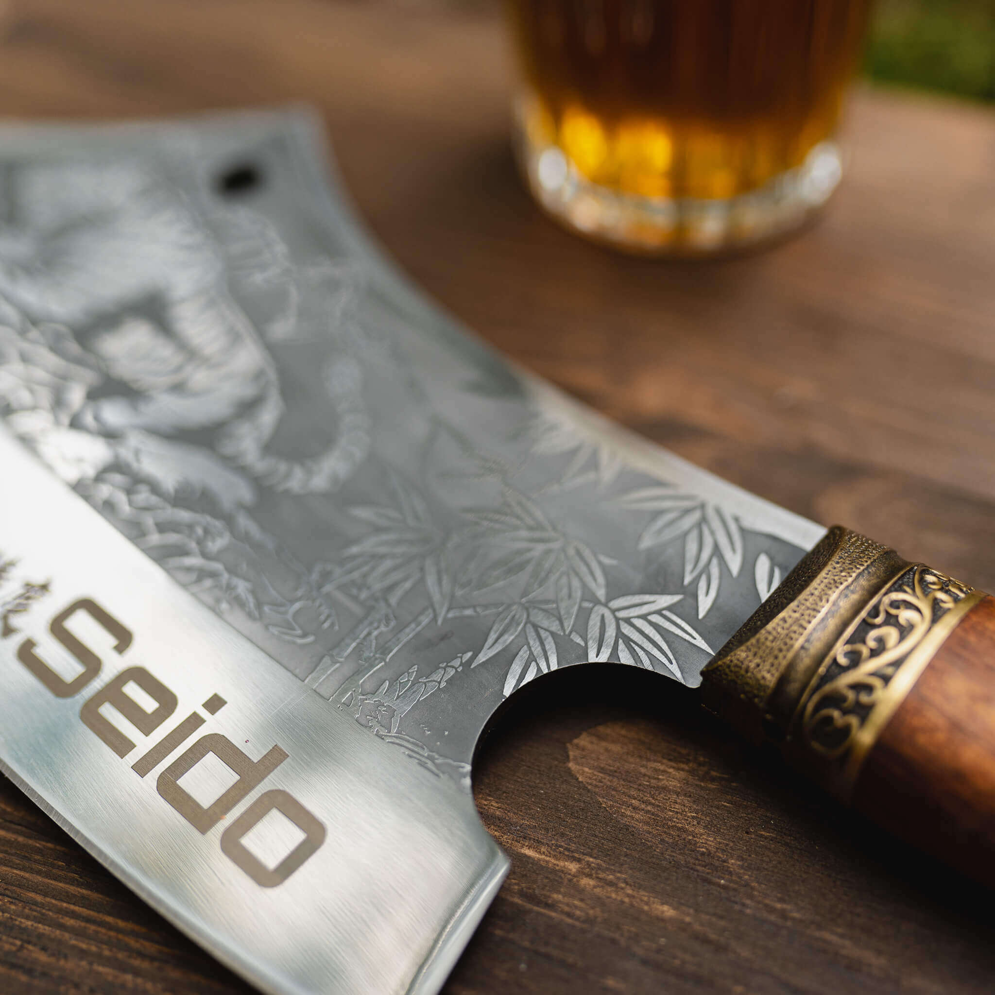 Tora Tsuki Cleaver Knife