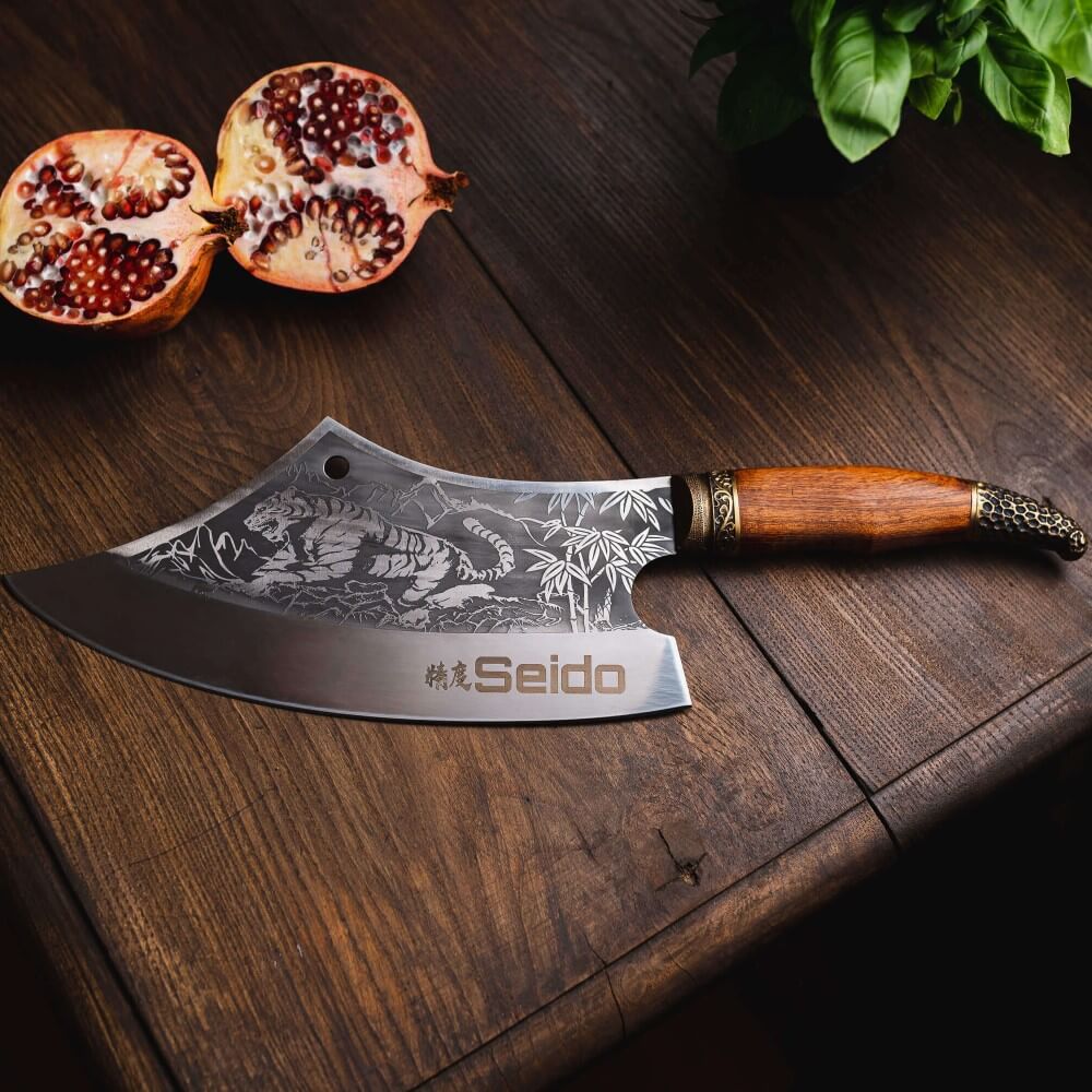 Tora Tsuki Cleaver Knife
