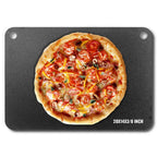Pizza Steel, 20" x 14" x 3/8" Pizza Steel Plate for Oven, Pre-Seasoned Carbon Steel Pizza Baking Stone with 20X Higher Conductivity, Heavy Duty Rustproof Pizza Pan for Outdoor Grill, Indoor Oven
