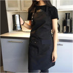 Universal Chef Apron for Men & Women – Heavy Duty Work Apron for Kitchen, Grilling, Restaurant, Cafe, Bar & Salon