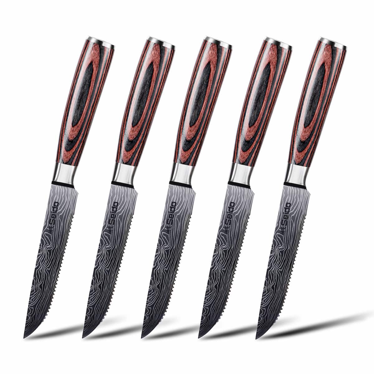 Serrated Steak Knife Set