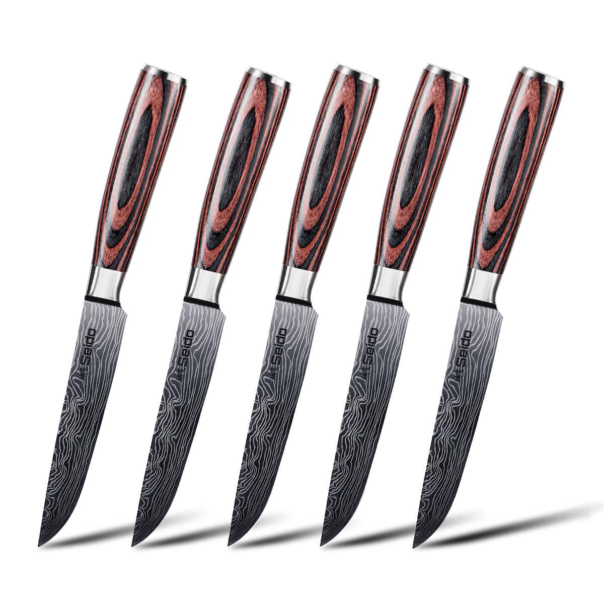 Straight-Edge Steak Knife Set