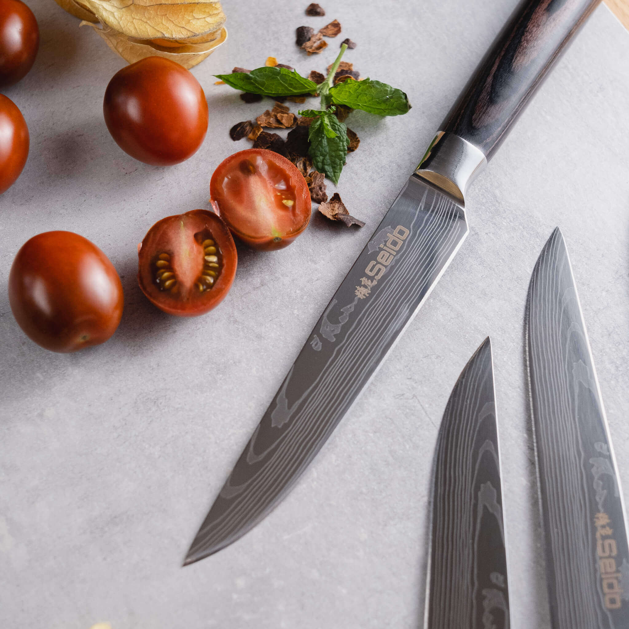 Straight-Edge Steak Knife Set