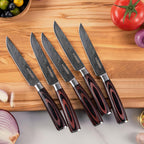 Straight-Edge Steak Knife Set