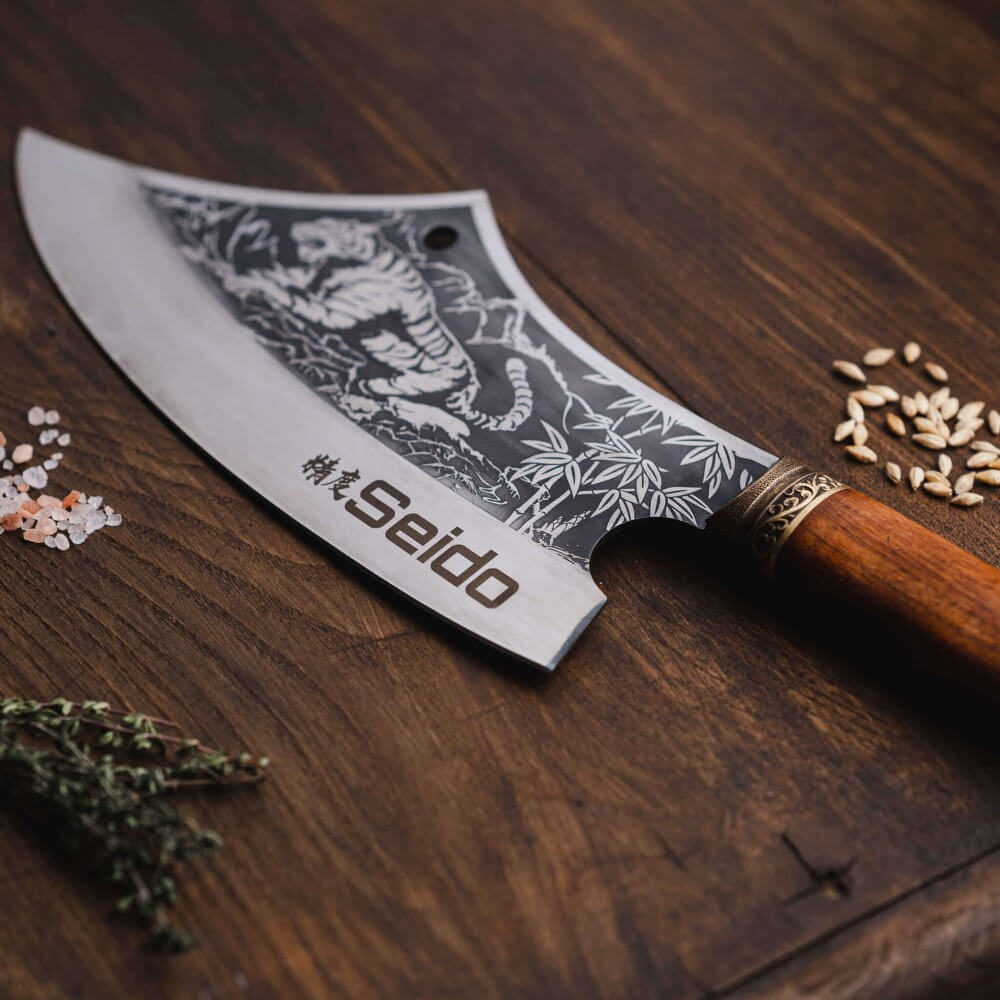Tora Tsuki Cleaver Knife