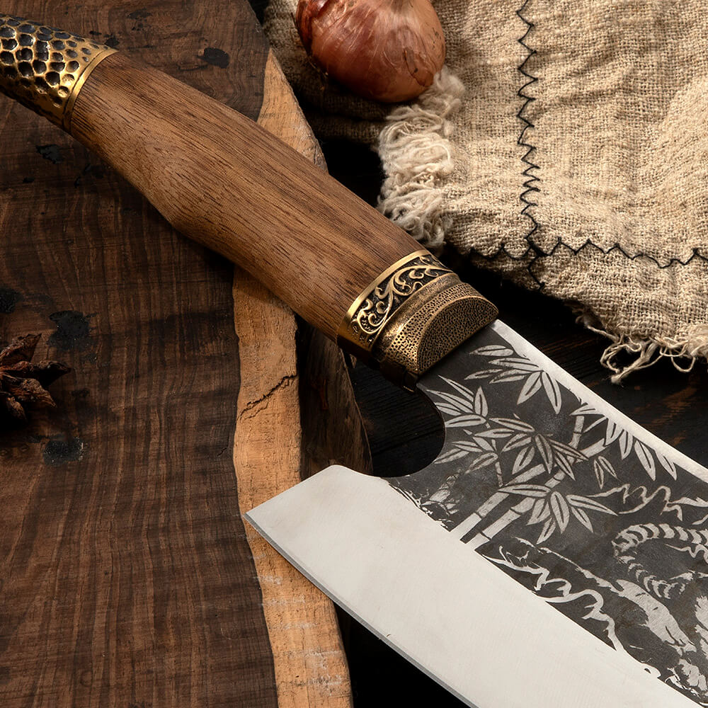 Tora Tsuki Cleaver Knife