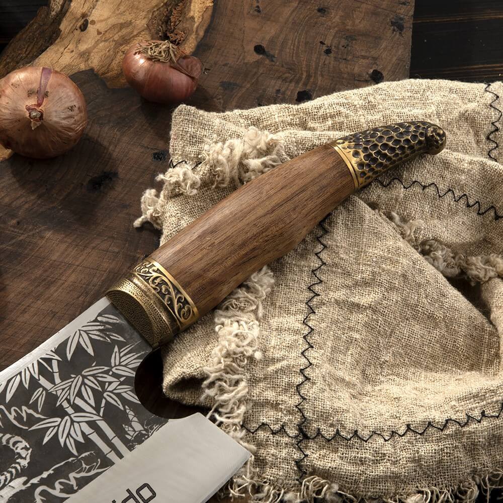 Tora Tsuki Cleaver Knife