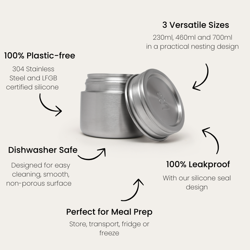 Tufferware Snack Container | 3 sizes