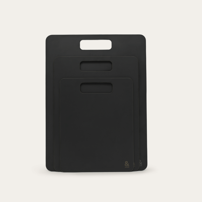 Wood Fibre Chopping Board Multibuy | Liquorice