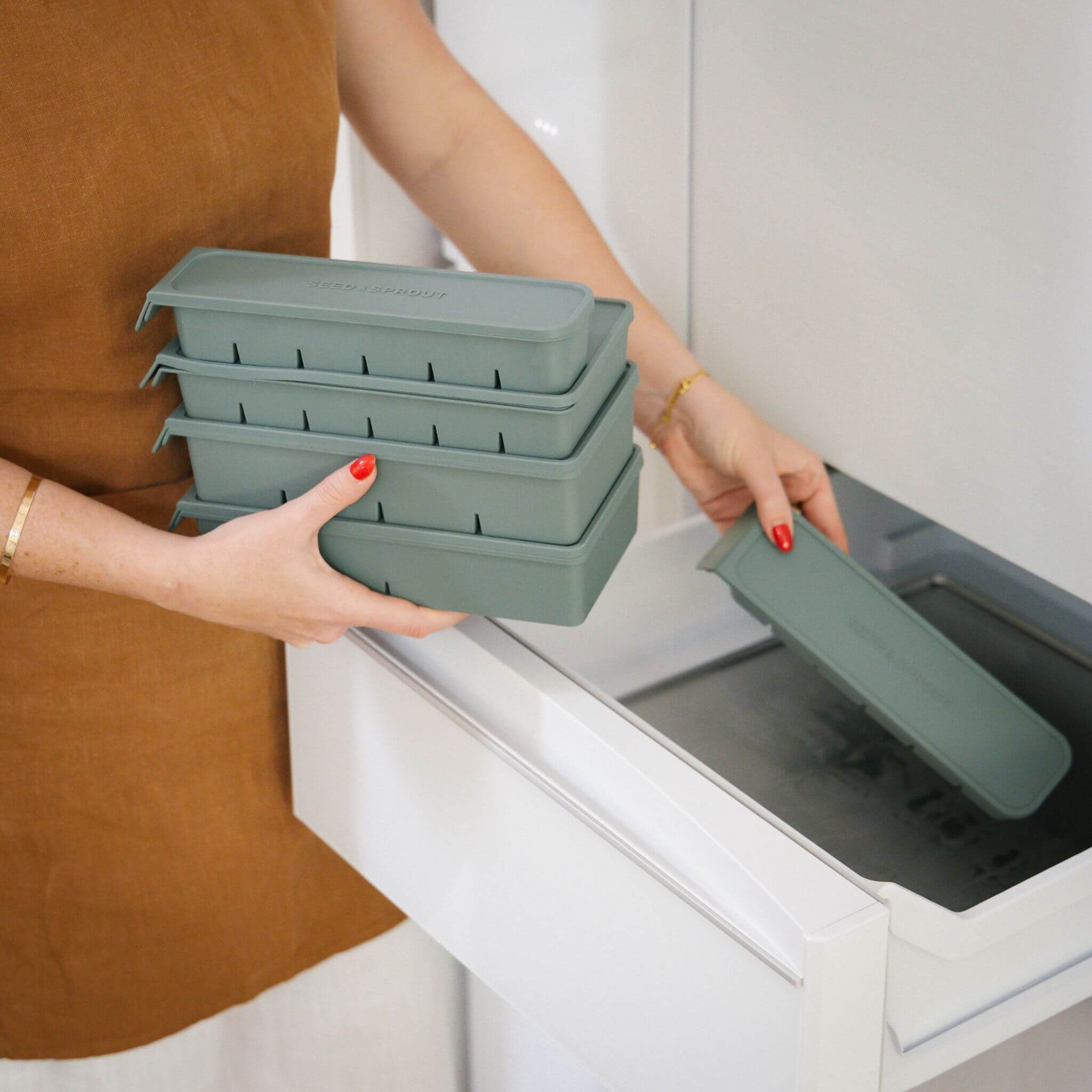 6 Portion Silicone Freezer Tray | 100ml