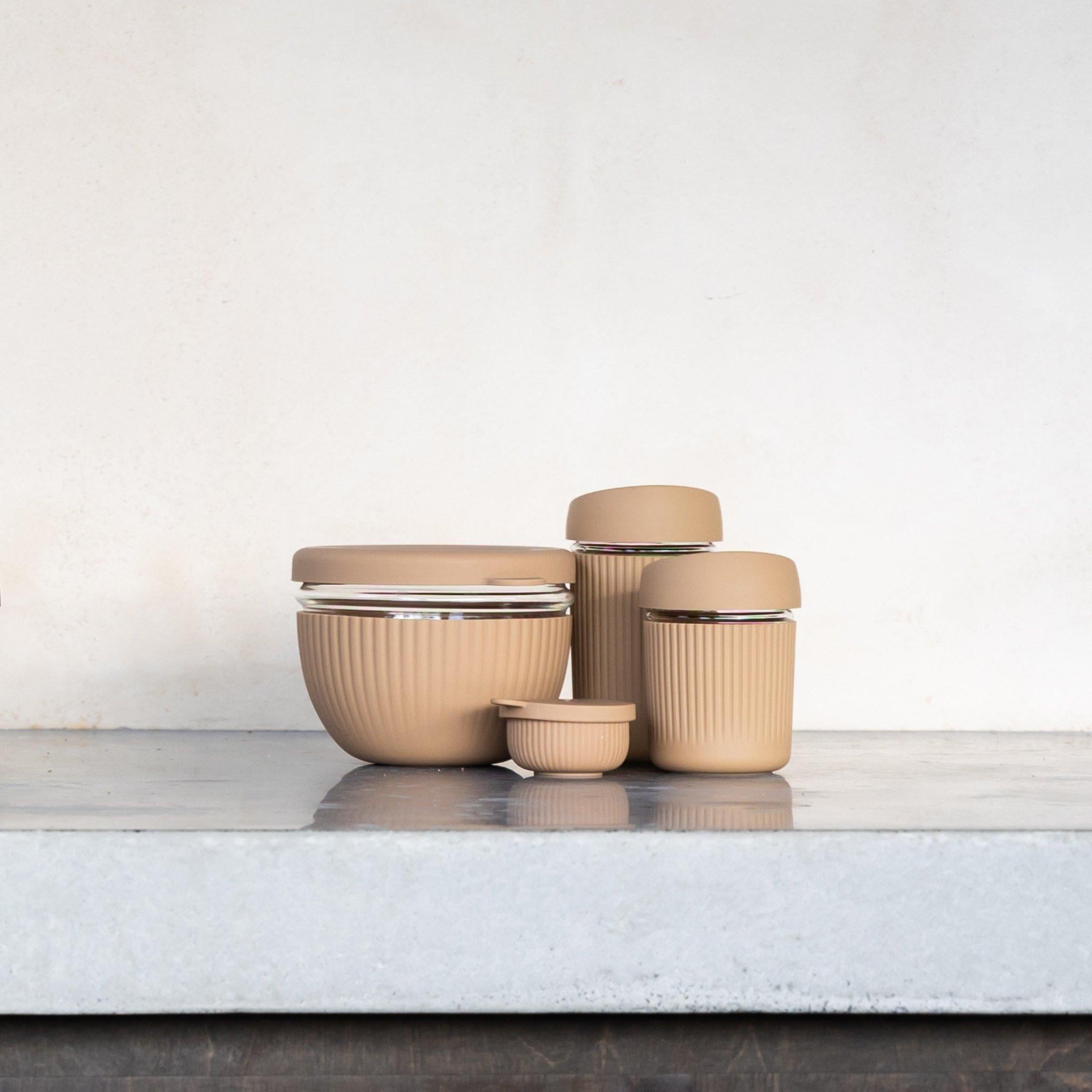 Reusable Glass Coffee Cup | 8oz